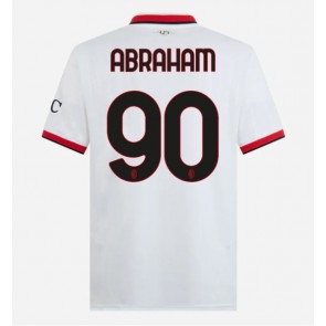 AC Milan Tammy Abraham #90 Gostujuci Dres 2024-25 Kratak Rukavima